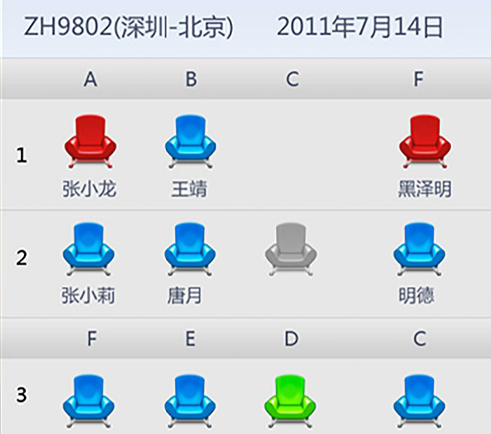 深圳航空公司掌上客艙Ipad界面設(shè)計(jì)